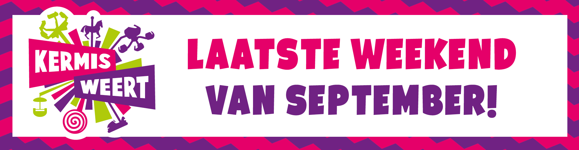 Advertentiebanner Kermis Weert 2026